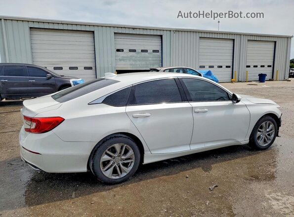 1HGCV1F10KA015147 2019 HONDA ACCORD White Rear right