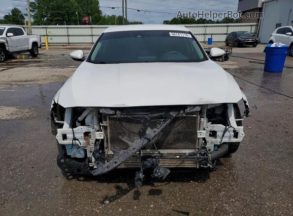 1HGCV1F10KA015147 2019 HONDA ACCORD White Front view