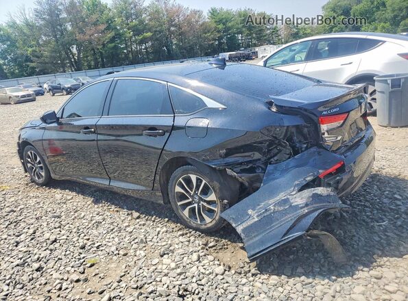 1HGCV1F10KA016010 2019 HONDA ACCORD Black Trasero izquierdo