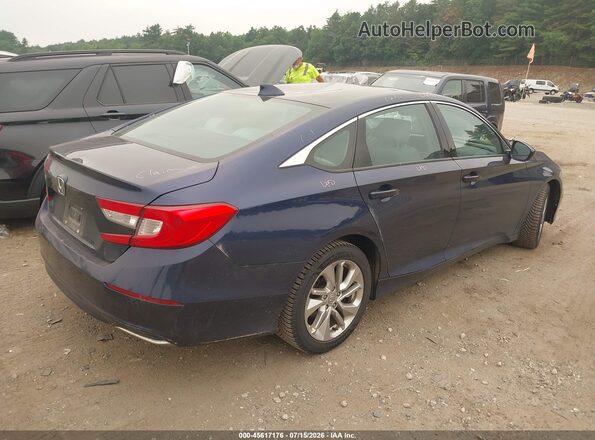 1HGCV1F10KA043983 2019 HONDA ACCORD Blue Հետևի աջ