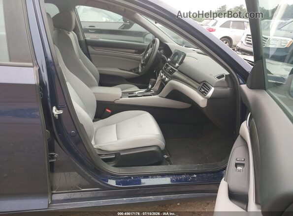 1HGCV1F10KA043983 2019 HONDA ACCORD Blue Սալոնի դիմացի տեսք