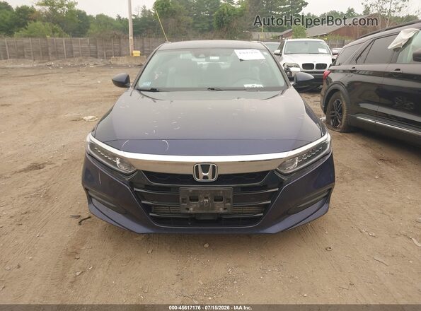 1HGCV1F10KA043983 2019 HONDA ACCORD Blue Սարքավորումների վահանակի տեսք