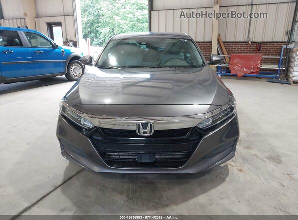 1HGCV1F10KA080628 2019 HONDA ACCORD Серый Вид щитка приборов