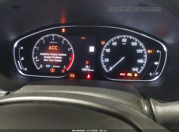 1HGCV1F10KA080628 2019 HONDA ACCORD Серый Вид задних сидений