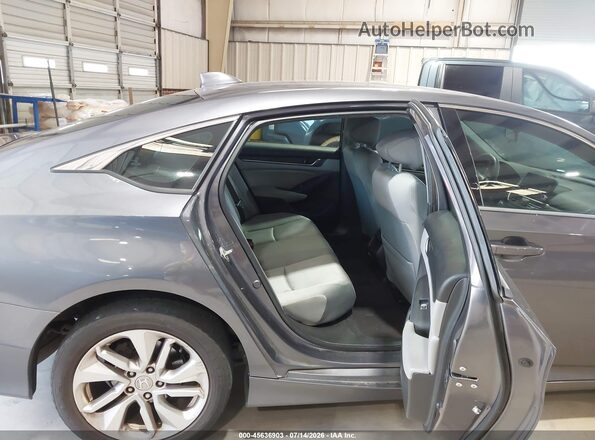 1HGCV1F10KA080628 2019 HONDA ACCORD Серый Вид наклейки с VIN-кодом