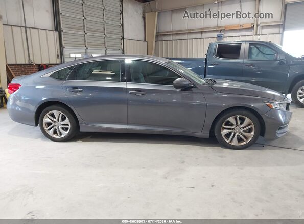 1HGCV1F10KA080628 2019 HONDA ACCORD Серый Вид задней части салона