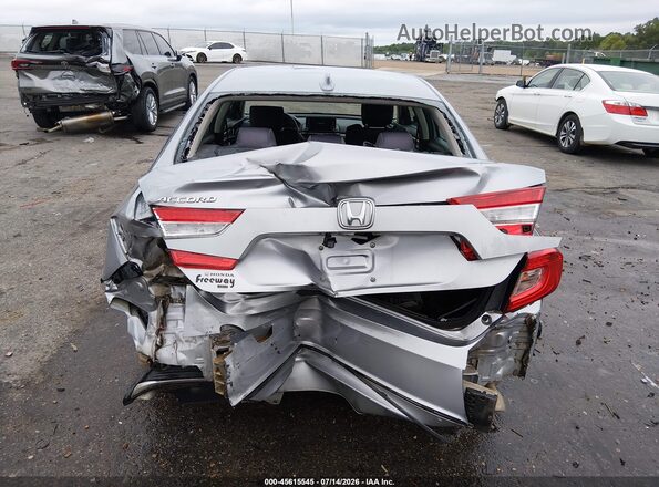 1HGCV1F10KA130685 2019 HONDA ACCORD Silver წინა ხედი