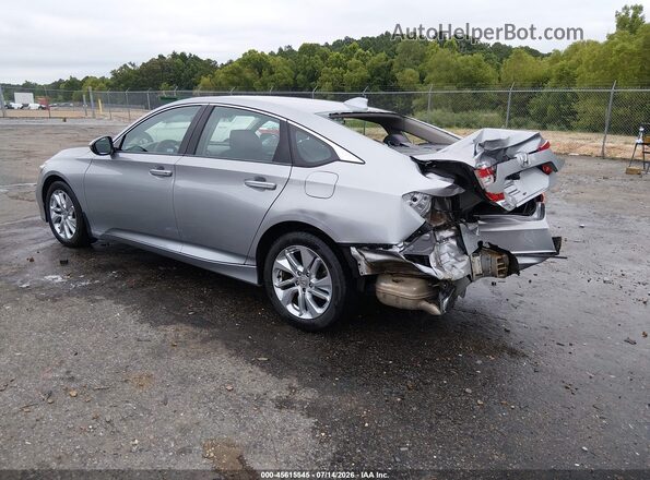 1HGCV1F10KA130685 2019 HONDA ACCORD Silver უკანა მარცხენა