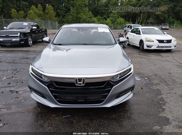1HGCV1F10KA130685 2019 HONDA ACCORD Silver ხელსაწყოთა პანელის ხედი