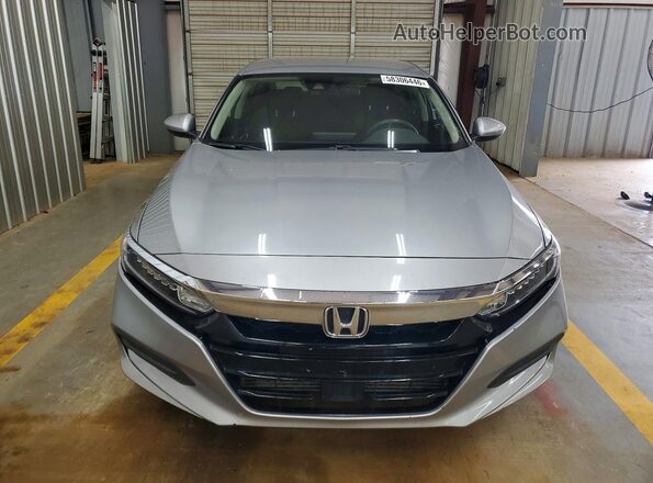 1HGCV1F10KA139158 2019 HONDA ACCORD Silver Вид спереду