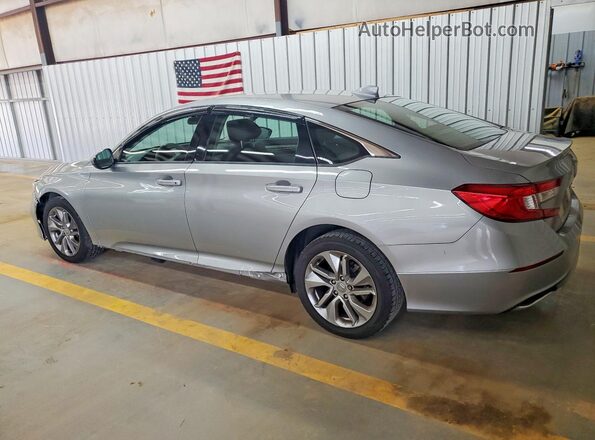 1HGCV1F10KA139158 2019 HONDA ACCORD Silver Задня ліва чверть