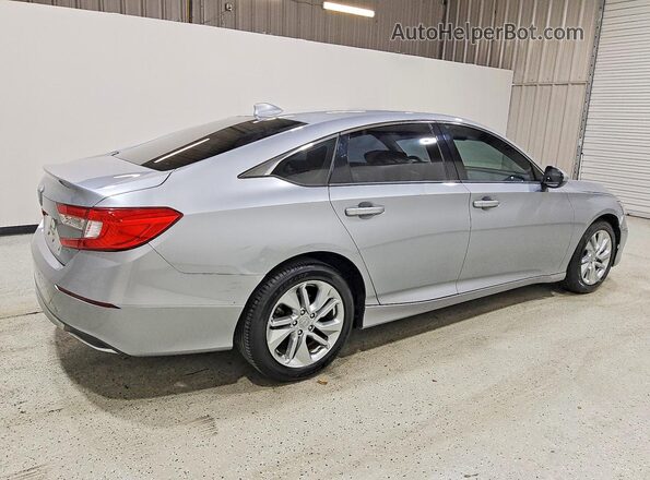 1HGCV1F10KA177134 2019 HONDA ACCORD Silver Задня права чверть