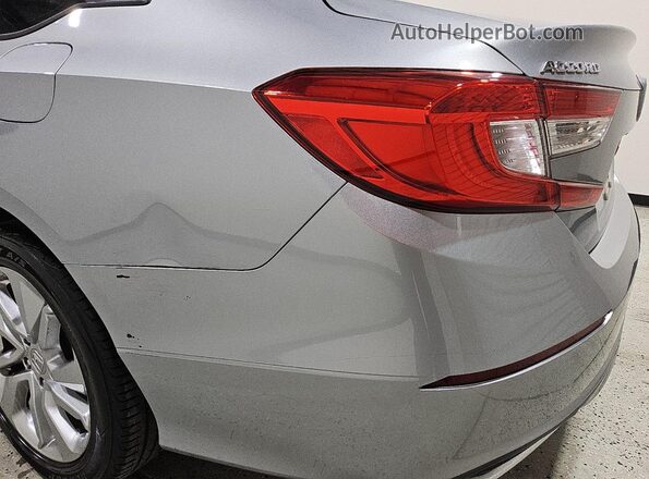 1HGCV1F10KA177134 2019 HONDA ACCORD Silver 