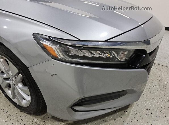 1HGCV1F10KA177134 2019 HONDA ACCORD Silver 