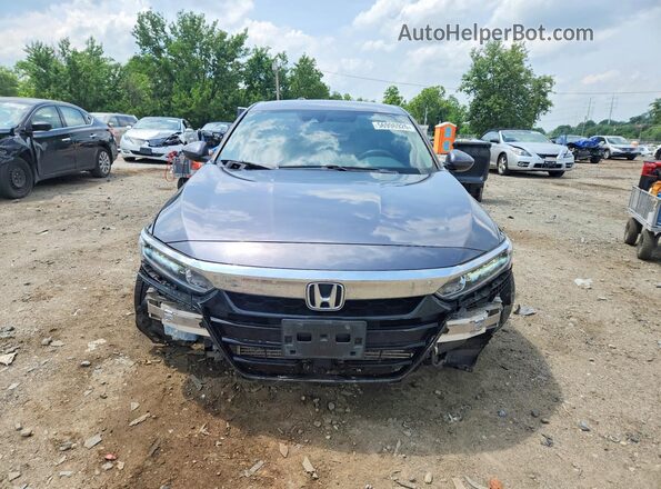 1HGCV1F10LA013027 2020 HONDA ACCORD Gray Front view
