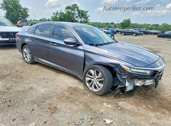 1HGCV1F10LA013027 2020 HONDA ACCORD Gray Front right
