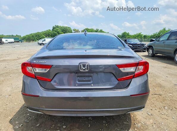 1HGCV1F10LA013027 2020 HONDA ACCORD Gray Rear view