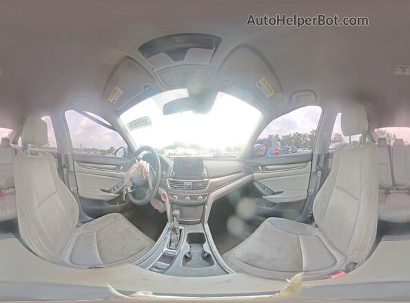 1HGCV1F10LA013027 2020 HONDA ACCORD Gray VIN sticker view