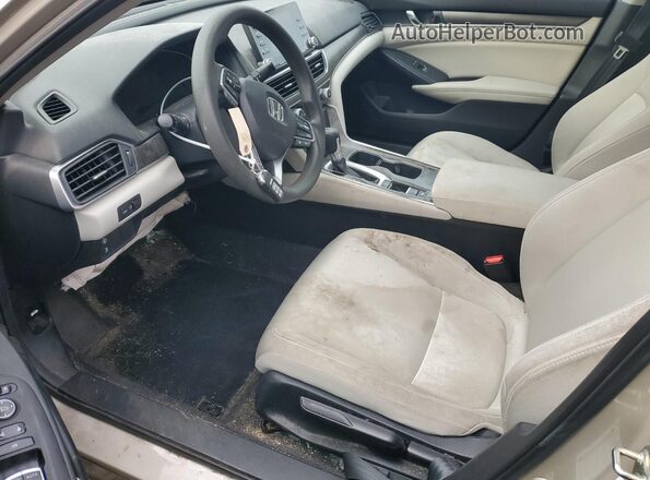 1HGCV1F10LA029499 2020 HONDA ACCORD Cream Սալոնի դիմացի տեսք