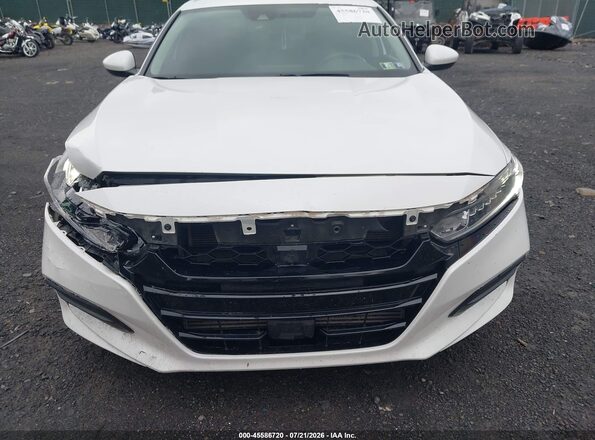 1HGCV1F10LA032905 2020 HONDA ACCORD White Դիմացի տեսք