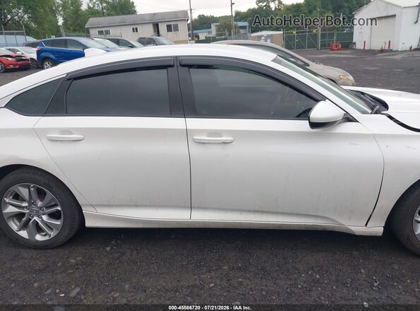 1HGCV1F10LA032905 2020 HONDA ACCORD White Սալոնի հետևի տեսք