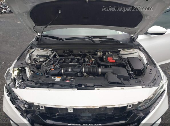 1HGCV1F10LA032905 2020 HONDA ACCORD White Հետևի տեսք