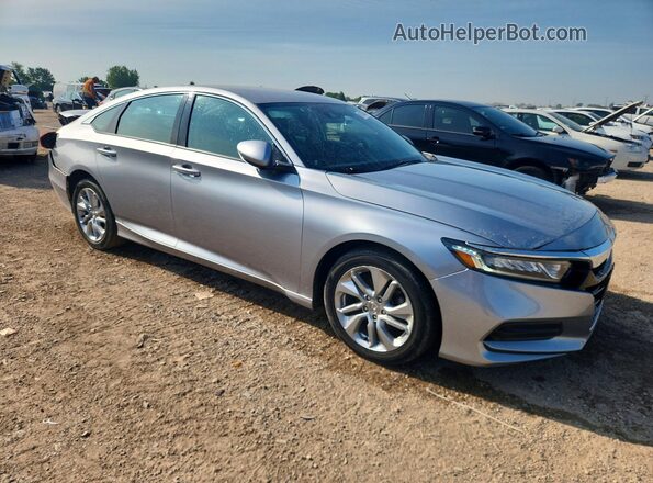 1HGCV1F10LA037697 2020 HONDA ACCORD Silver Delantero derecho