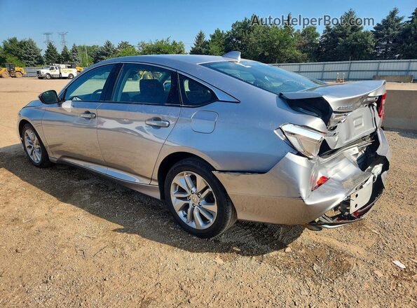 1HGCV1F10LA037697 2020 HONDA ACCORD Silver Trasero izquierdo