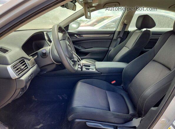 1HGCV1F10LA037697 2020 HONDA ACCORD Silver Vista interior delantera