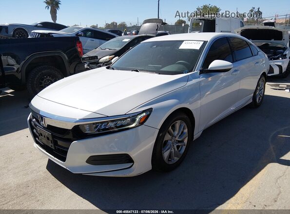 1HGCV1F10LA052751 2020 HONDA ACCORD White Przód lewy