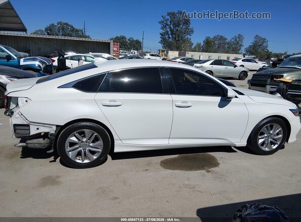 1HGCV1F10LA052751 2020 HONDA ACCORD White Widok wnętrza 360 stopni