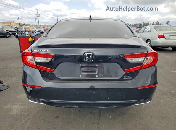 1HGCV1F10LA101298 2020 HONDA ACCORD Black Vista trasera