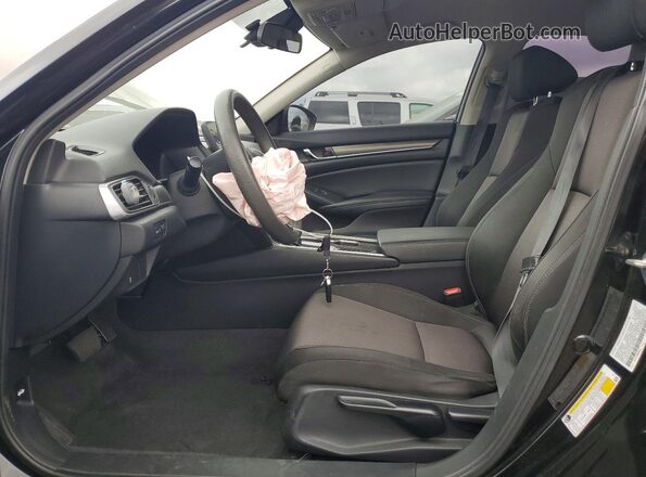 1HGCV1F10LA101298 2020 HONDA ACCORD Black Vista interior delantera