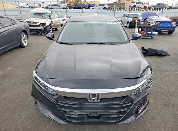 1HGCV1F10LA101298 2020 HONDA ACCORD Black Vista frontal