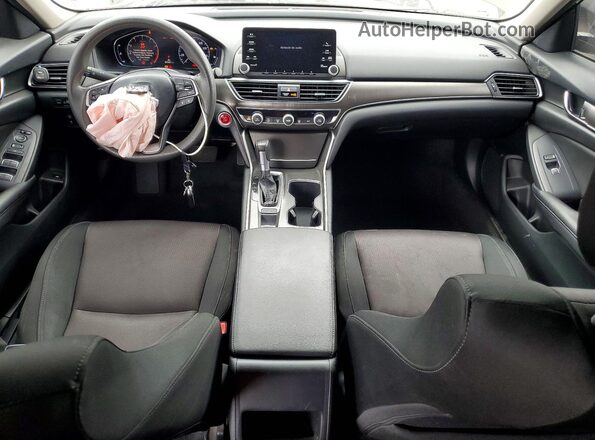 1HGCV1F10LA101298 2020 HONDA ACCORD Black Vista del salpicadero