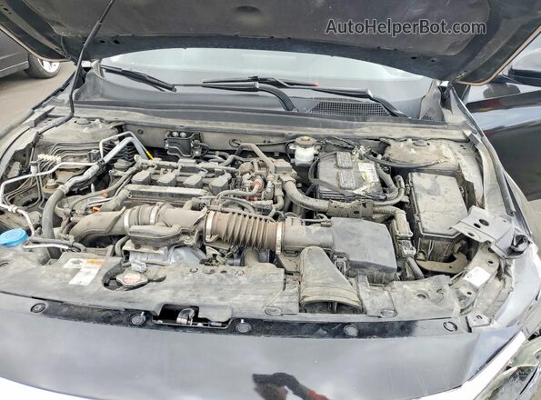 1HGCV1F10LA101298 2020 HONDA ACCORD Black Vista interior trasera