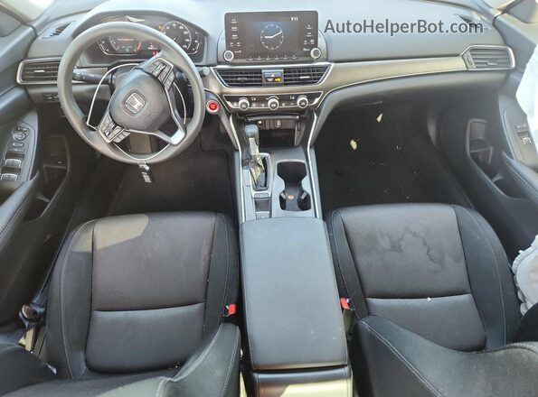 1HGCV1F10LA121356 2020 HONDA ACCORD Silver Առջևի վահանակի տեսք