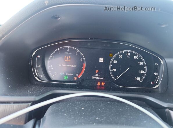 1HGCV1F10LA121356 2020 HONDA ACCORD Silver Սարքավորումների վահանակի տեսք