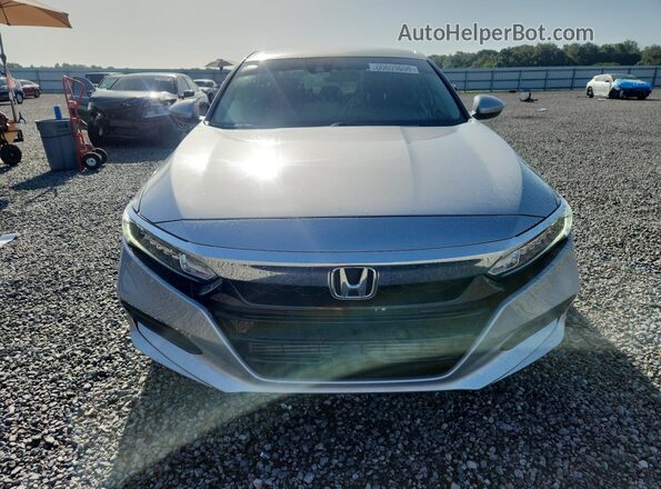 1HGCV1F10LA121356 2020 HONDA ACCORD Silver Դիմացի տեսք