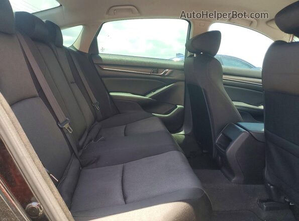 1HGCV1F10MA027222 2021 HONDA ACCORD Black Vista de los asientos traseros