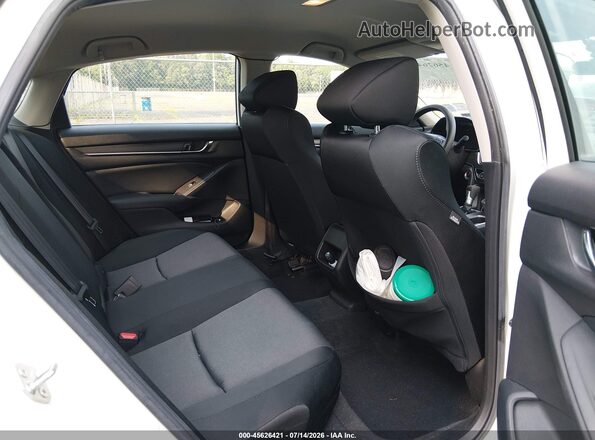 1HGCV1F10MA043064 2021 HONDA ACCORD White Vista de la etiqueta del VIN