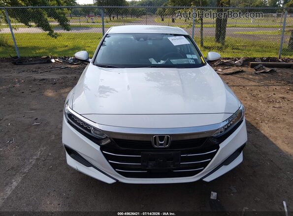 1HGCV1F10MA043064 2021 HONDA ACCORD White Vista del cuadro de instrumentos