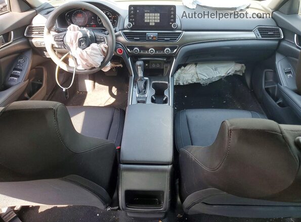 1HGCV1F10MA103053 2021 HONDA ACCORD Gray Dashboard view