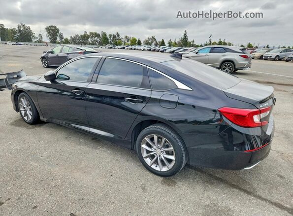 1HGCV1F10MA106938 2021 HONDA ACCORD Black Tył lewy