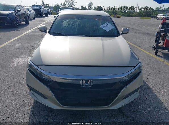 1HGCV1F11JA078742 2018 HONDA ACCORD Gold Սարքավորումների վահանակի տեսք