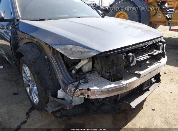 1HGCV1F11JA084833 2018 HONDA ACCORD Gray Вид спереду