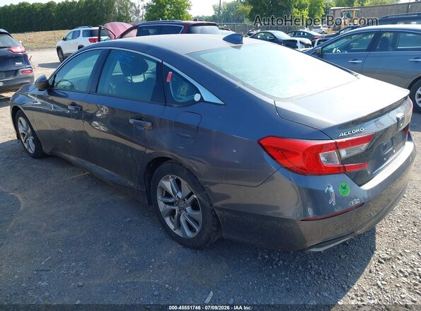 1HGCV1F11JA109407 2018 HONDA ACCORD Blue Հետևի ձախ