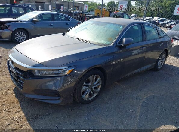 1HGCV1F11JA109407 2018 HONDA ACCORD Blue Առջևի ձախ երեք քառորդ տեսարան