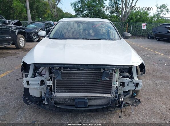 1HGCV1F11JA139524 2018 HONDA ACCORD White Вид задньої частини салону
