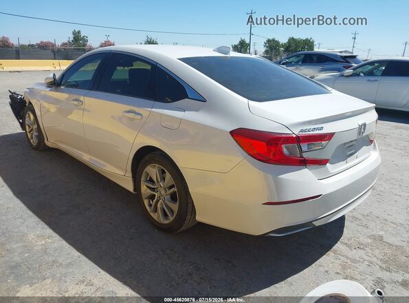 1HGCV1F11JA164424 2018 HONDA ACCORD Белый Задняя левая четверть